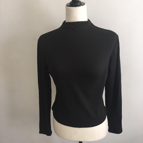 Max Studio Mock-Neck Top - Picture 2 of 5